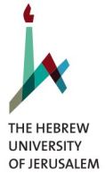 hebrew University Logo